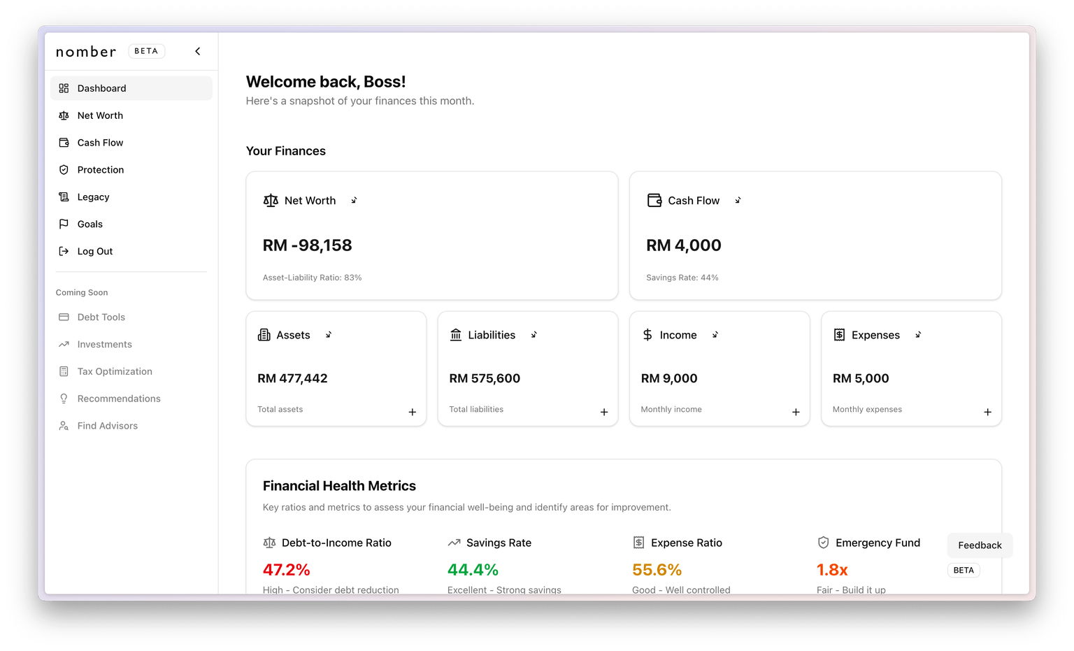 Get Your Financial Snapshot